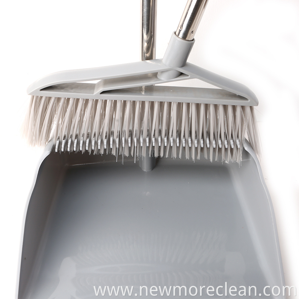 Broom And Dustpan With Long Handle